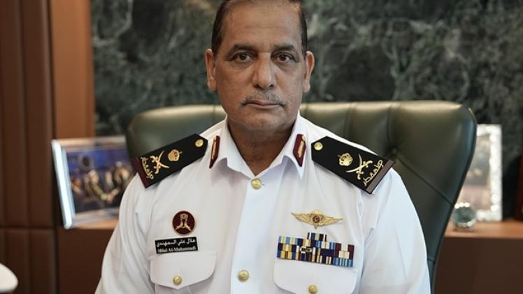 سعادة اللواء ركن (بحري) هلال علي المهندي الملحق العسكري القطري لدى إيطاليا