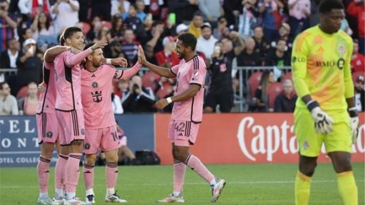 مباراة إنتر ميامي ضد تورنتو