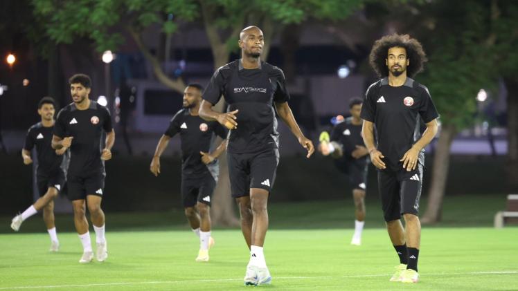 من تدريبات العنابي