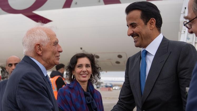 جانب من استقبال سمو الأمير