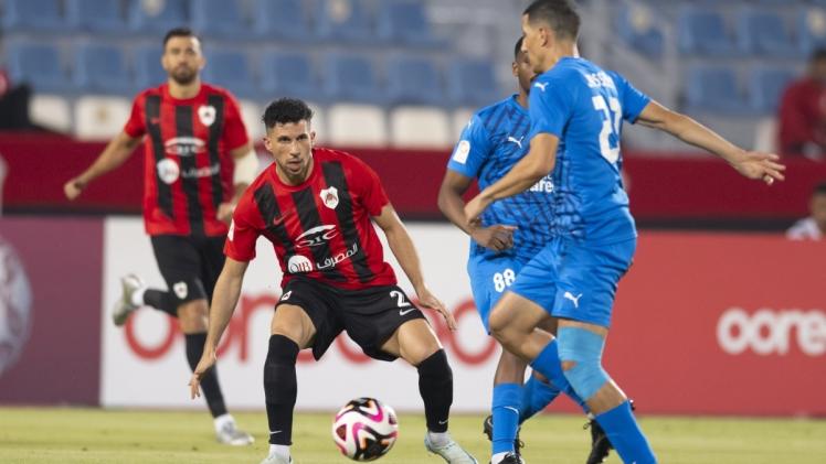 جانب من المباراة