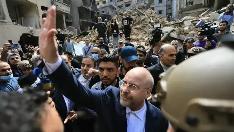رئيس مجلس الشورى الإيراني محمد باقر قاليباف