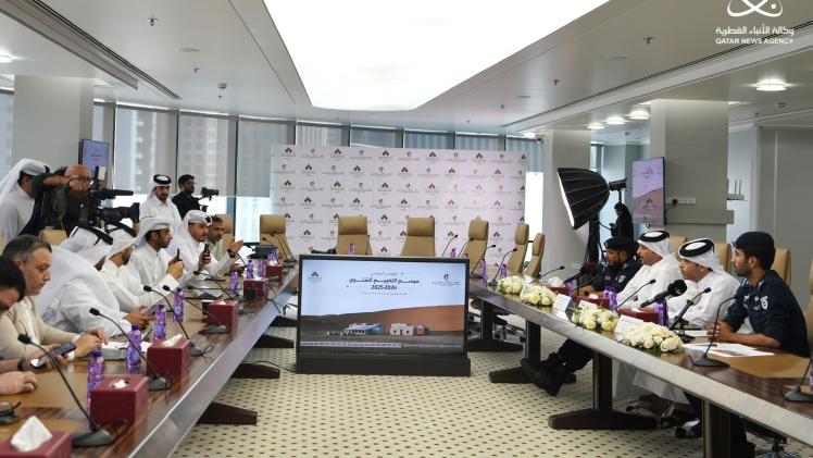 جانب من المؤتمر الصحفي