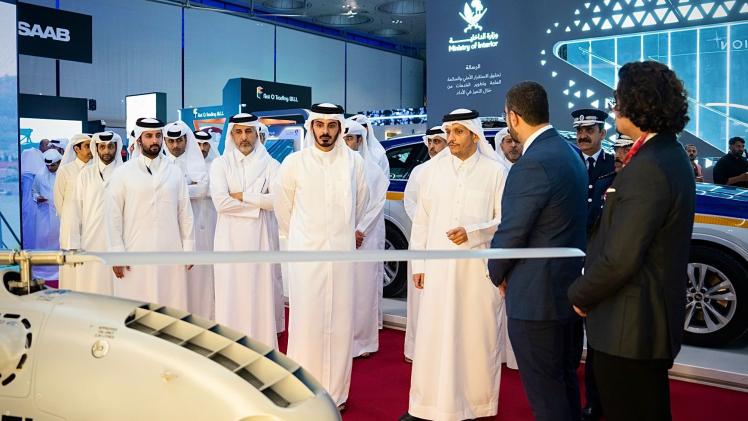 جانب من الزيارة