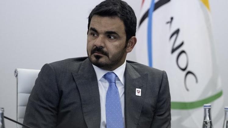 سعادة الشيخ جوعان بن حمد آل ثاني رئيس اللجنة الأولمبية القطرية