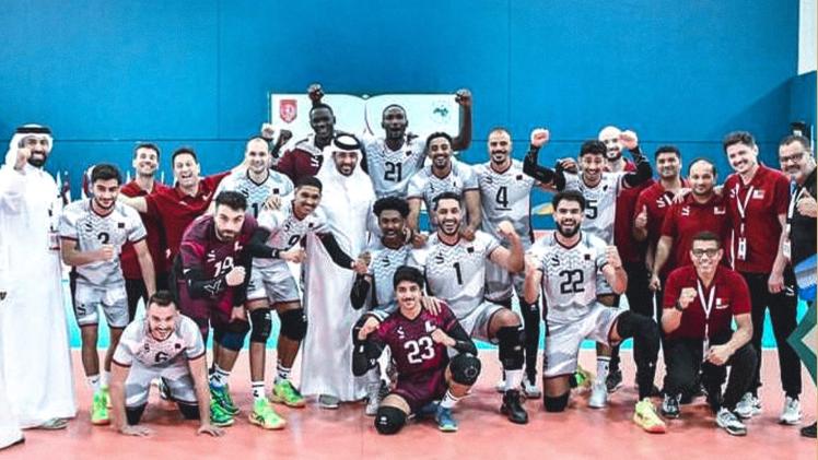المنتخب القطري للكرة الطائرة