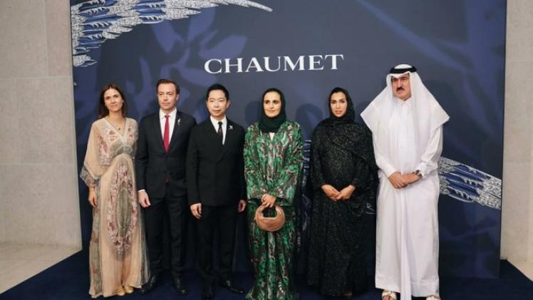 جانب من افتتاح المعرض