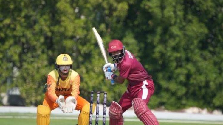 مباراة سابقة لمنتخب قطر