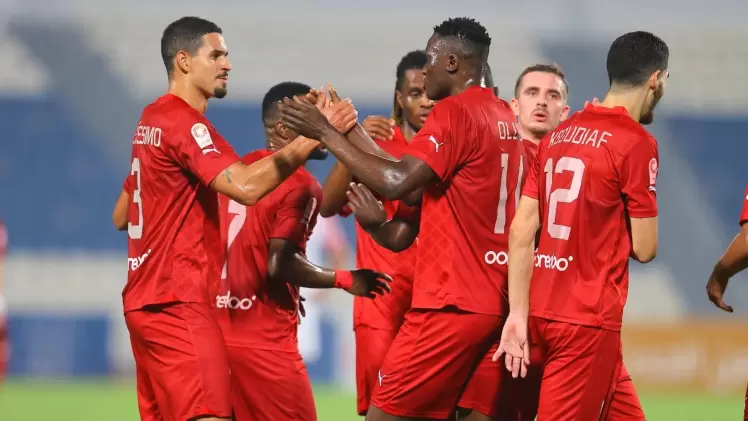 جانب من المباراة