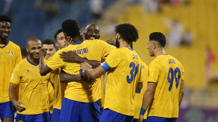 لاعبو فريق الغرافة