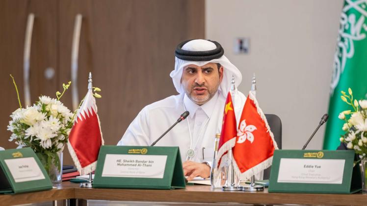 سعادة الشيخ بندر بن محمد بن سعود آل ثاني محافظ مصرف قطر المركزي