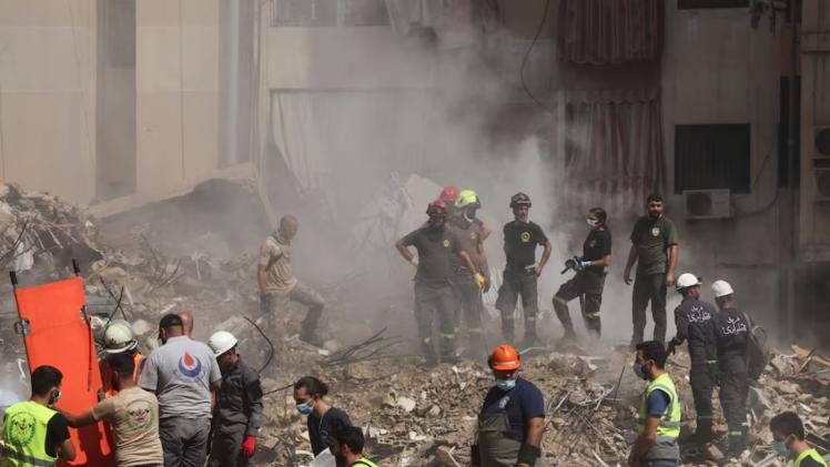 آثار عدوان الاحتلال الإسرائيلي على لبنان - صورة أرشيفية