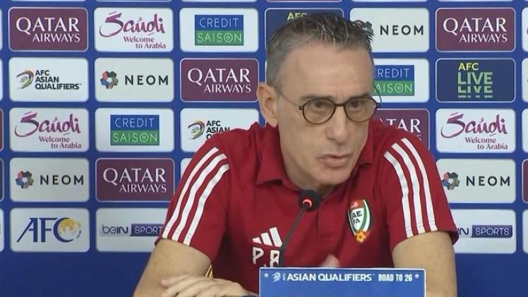 البرتغالي باولو بينتو المدير الفني للمنتخب الإماراتي