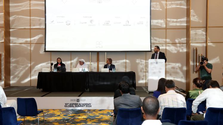 جانب من المؤتمر الصحفي