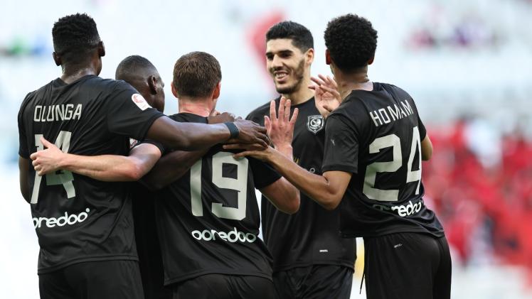 مباراة الدحيل ضد العربي