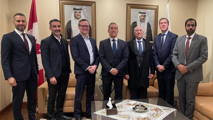 جانب من المشاركة القطرية في المؤتمر