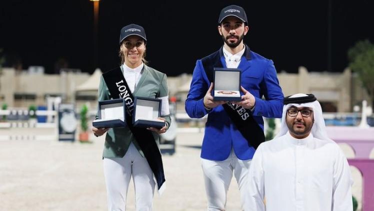 تتويج الفارسة سيرين شريف