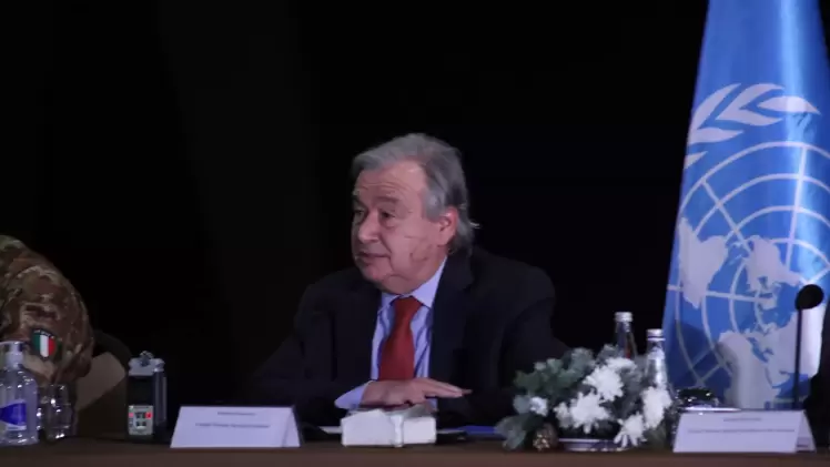 أنطونيو غوتيريش الأمين العام للأمم المتحدة