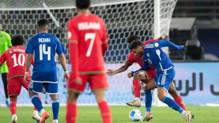 مباراة الكويت ضد عمان