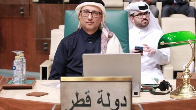 جانب من المشاركة القطرية في الاحتفالية