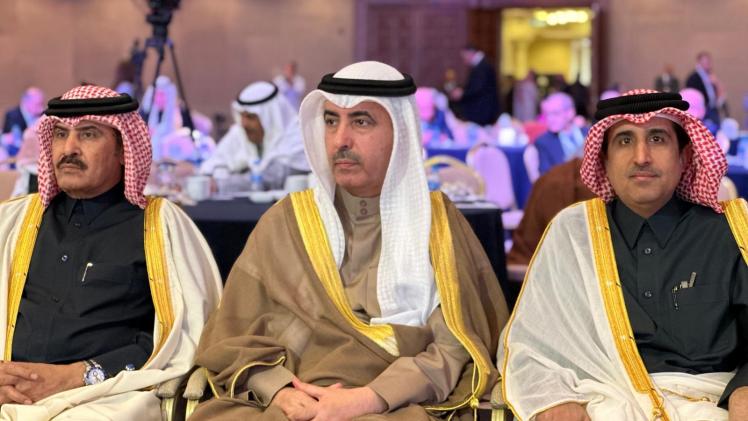 جانب من المشاركة القطرية في المؤتمر