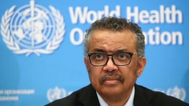 تيدروس غيبريسوس المدير العام لمنظمة الصحة العالمية