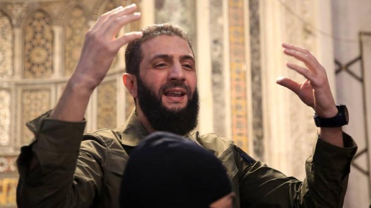 القائد العام للإدارة السورية الجديدة أحمد الشرع