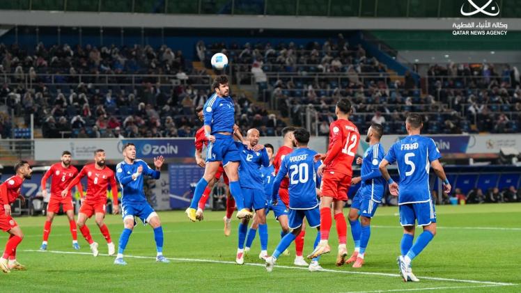 جانب من المباراة