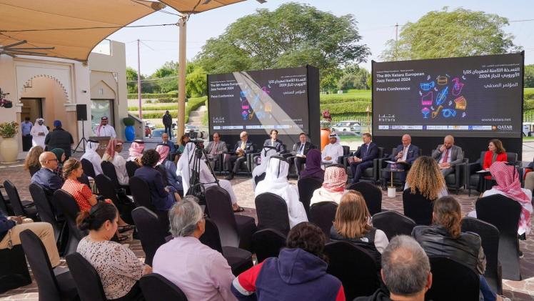 جانب من المؤتمر الصحفي