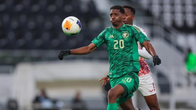 جانب من المباراة