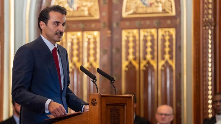 حضرة صاحب السمو الشيخ تميم بن حمد آل ثاني أمير البلاد المفدى