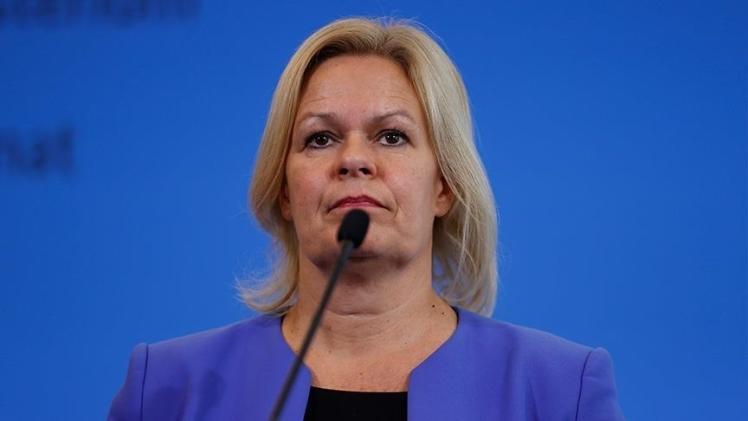 وزيرة الداخلية الألمانية نانسي فيزر