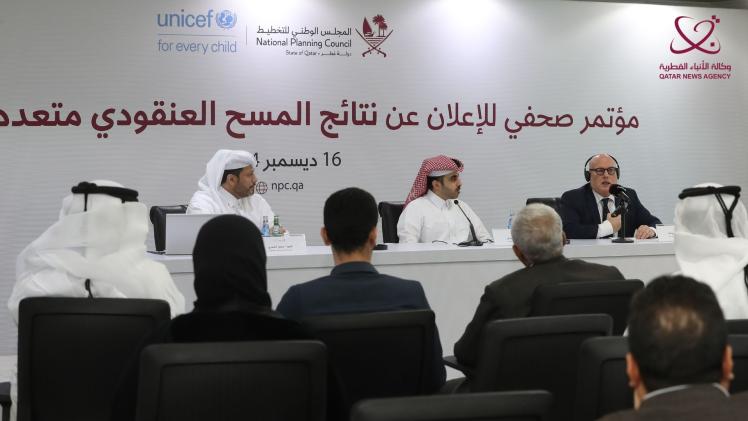 جانب من المؤتمر الصحفي