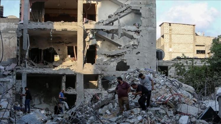 آثار العدوان الإسرائيلي على قطاع غزة - صورة أرشيفية