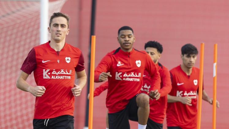 جانب من تدريبات الريان