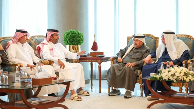 جانب من زيارة وزير التجارة