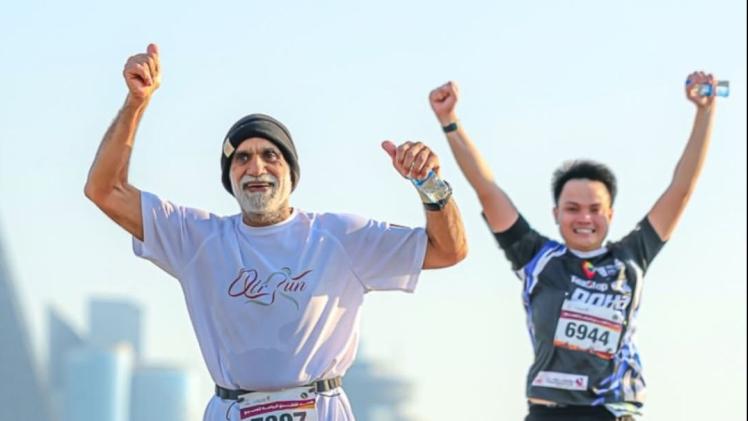 جانب من السباق