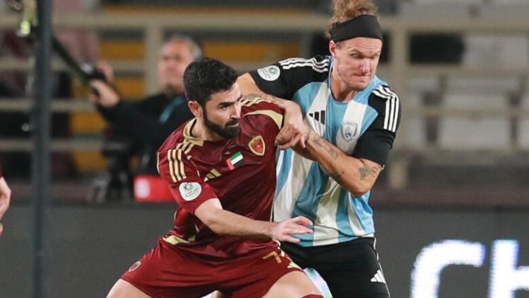 جانب من المباراة