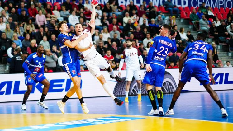 جانب من المباراة