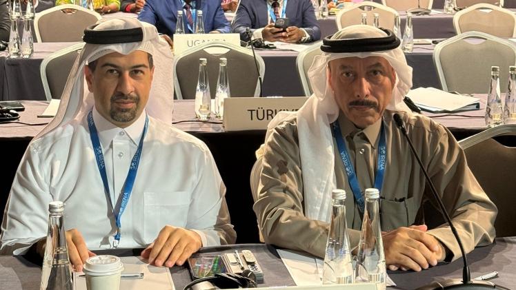 صورة للوفد المشارك في الدورة