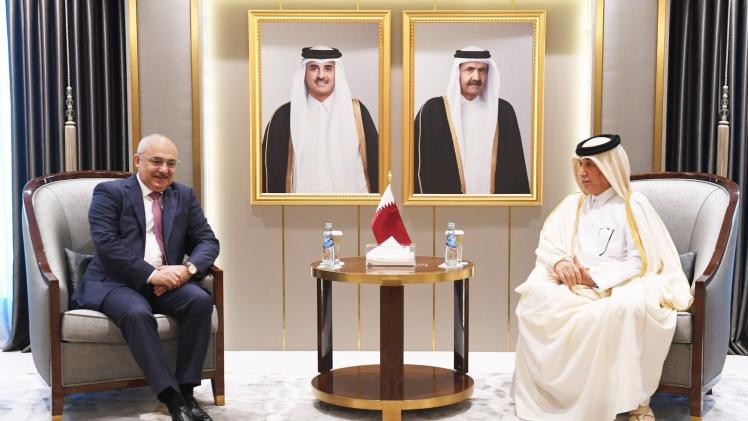 جانب من استلام أوراق الاعتماد