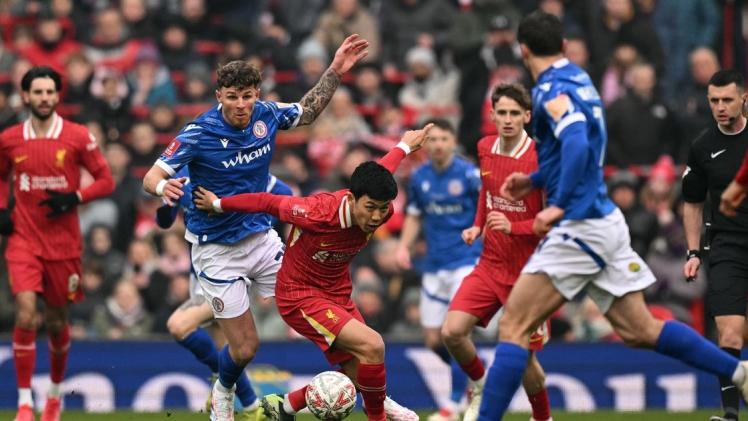 جانب من المباراة