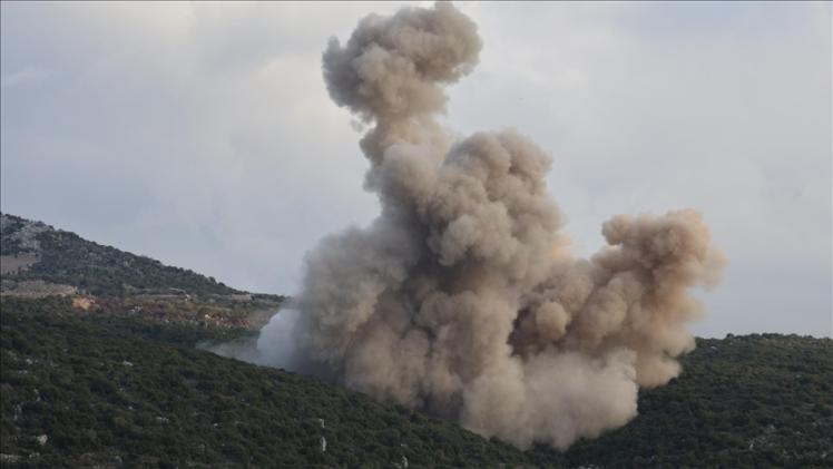 آثار القصف الإسرائيلي على جنوب لبنان - صورة أرشيفية