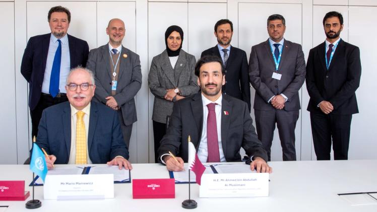 جانب من توقيع مذكرة التفاهم