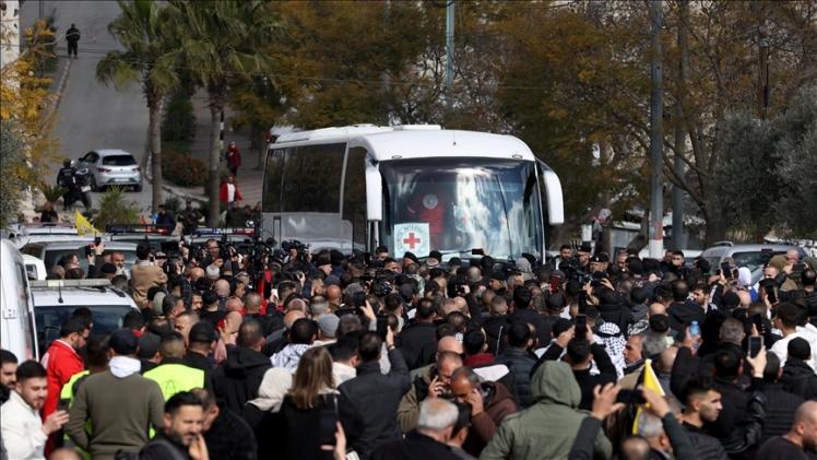 جانب من الإفراج عن الأسرى - صورة أرشيفية
