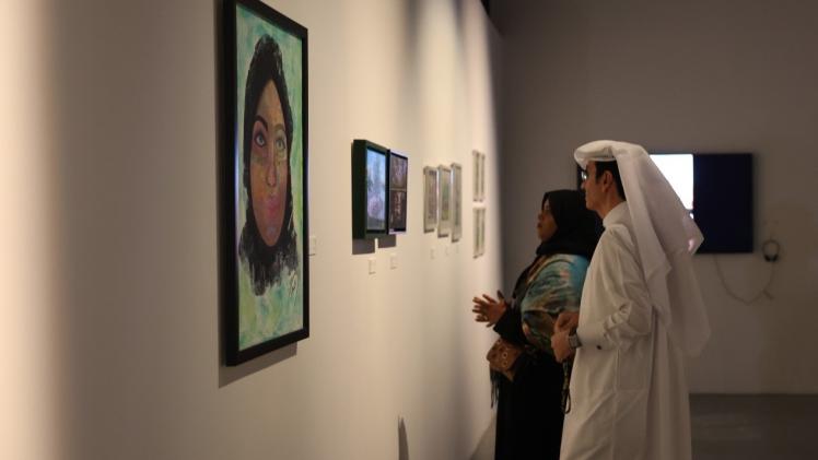 جانب من المعرض