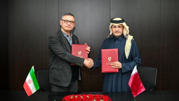 جانب من توقيع الاتفاقية