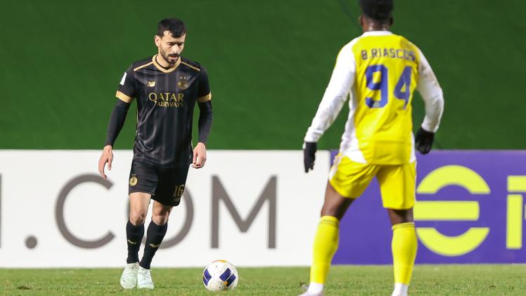 جانب من المباراة