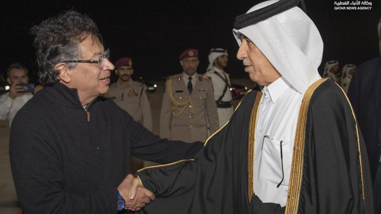 جانب من مراسم المغادرة