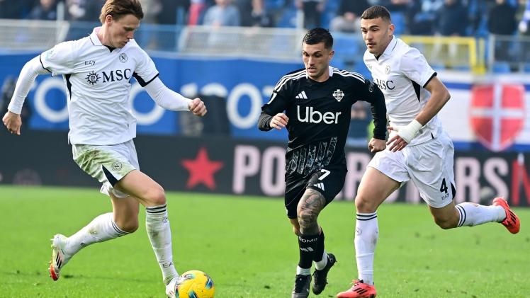 جانب من المباراة